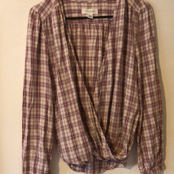 Treasure & Bond faux wrap blouse size Xxs.NWT - Picture 7 of 9